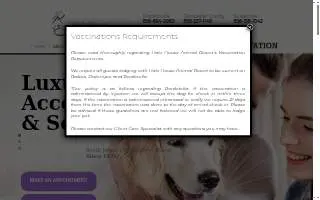 Halo House Animal Resort of Dumont website