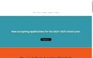 Mandarin Schoolhouse website