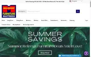 Millmont Furniture Co of Dumont website