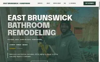 CJ Handyman Services of East Brunswick website