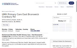 HMH - Primary Care - East Brunswick - Cranbury Rd