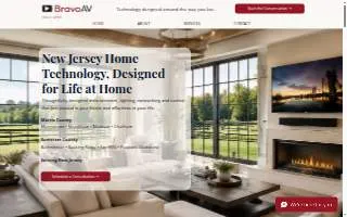 Bravo AV Home Theater and Home Automation NJ of East Orange website