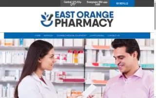 East Orange Pharmacy website