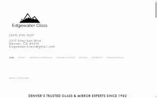 Glass & Mirror, Inc. of East Orange website