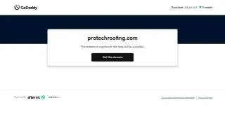 ProTech Roofing, Repairs And Replacements of East Orange website