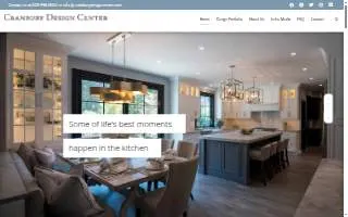 Cranbury Design Center website