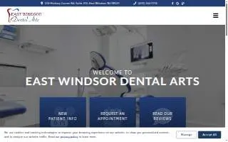 East Windsor Dental Arts website