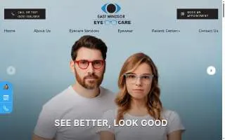East Windsor Eye Care website