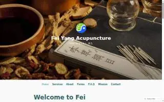 Fei Yang Acupuncture website