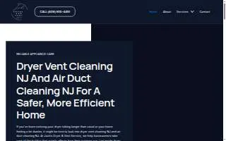 Jack's Dryer & Vent Service website