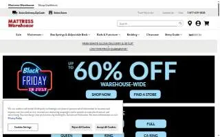 Mattress Man/Furniture Man of Landover website
