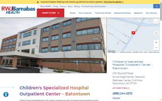 Children's Specialized Hospital Outpatient Center – Monmouth