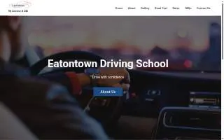Eatontown Driving School website
