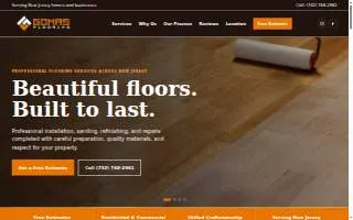 Gomas Flooring website