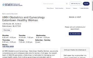 HMH - Obstetrics and Gynecology - Eatontown - Healthy Woman