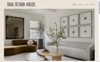Oggi Design House website