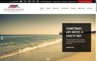 Stanford Agency-Insurance of Eatontown website