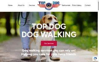 topdog-petcare website