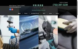 Edison Collision website