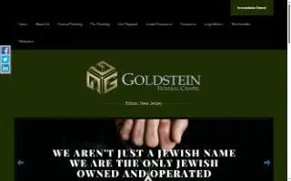 Goldstein Funeral Chapel website