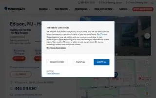 HearingLife of Edison NJ website
