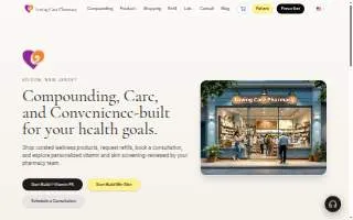Loving Care Pharmacy website
