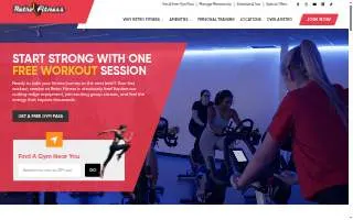 Retro Fitness website