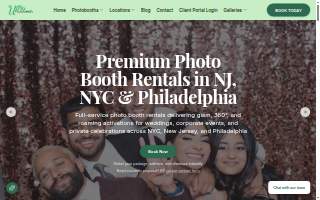 Ultra Photobooth of Edison website