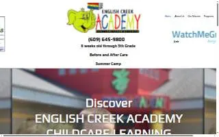 English Creek Academy website