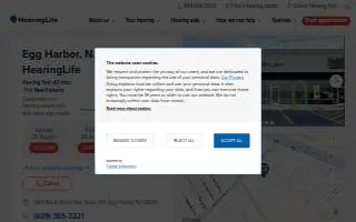 HearingLife of Egg Harbor NJ website