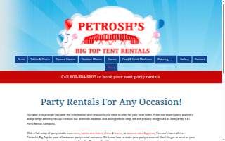 Petrosh's Big Top Tents