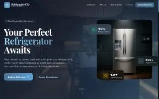 Refrigerator City of Egg Harbor website