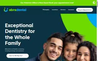 Abra Dental - Elizabeth website