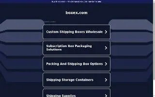 BoxEx - Unlimited Courier New Jersey - Bayway website
