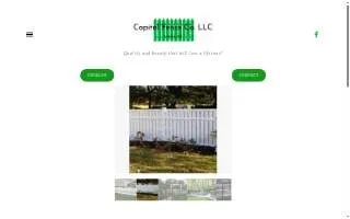 Capital Fence of Elizabeth website