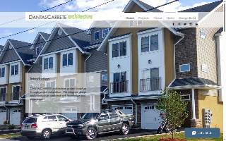 DantasCarrete architecture of Elizabeth website