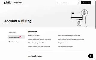 Philo Management Co website