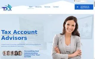 Tax Account Advisors Corp website