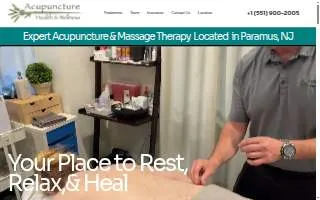 Acupuncture Health & Wellness of Elmwood Park website