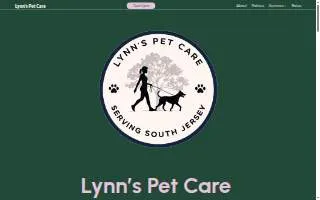Lynn's Pet Care of Elmwood Park website