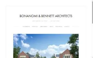 Bonanomi & Bennett Architects website