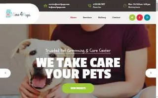 Care4Pups website
