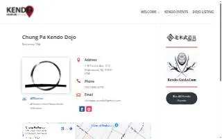 Chung Pa Kendo website
