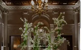 Privet Flowers website