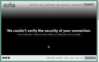 Sofia website