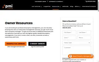 CJ Management website