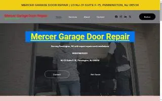 Mercer Garage Door Repair website