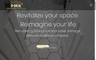 PMK Remodeling LLC website