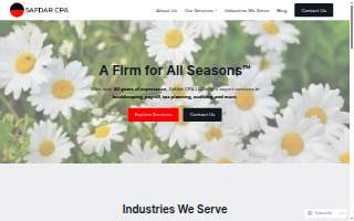 Safdar, CPA website
