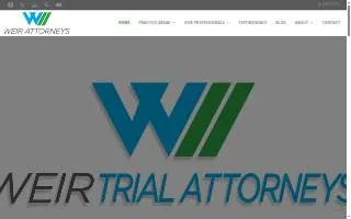 Weir Attorneys website